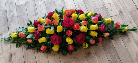 Vibrant Rose Casket Top Vibrant Rose Casket Top